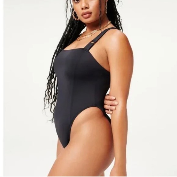 Good American One Piece Swimsuit Black Sz 3X - Picture 2 of 9